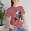 Elegant Rose Graphic Tee, Floral T-Shirt, Gift for Her, Casual Wear, Statement Top, Birthday Gift, Anniversary Gift