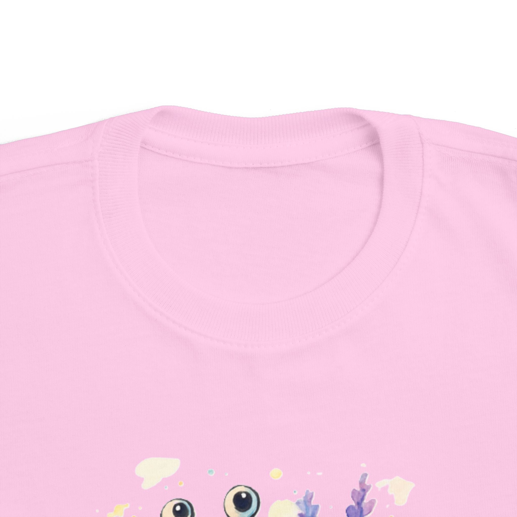 Cute Snail Toddler T-Shirt - Fun & Colorful Jersey Tee for Kids