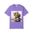 Kitten T-Shirt, Retro Fashion Tee, Stylish Casual Wear, Gift for Her, Trendy T-Shirt for Events