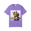 Kitten T-Shirt, Retro Fashion Tee, Stylish Casual Wear, Gift for Her, Trendy T-Shirt for Events