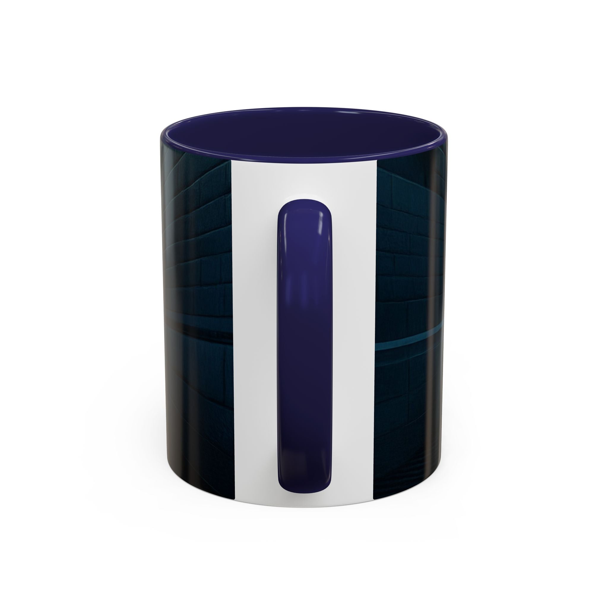 Elegant Cityscape Coffee Mug - 11oz highlighting vibrant colors and artistic design.