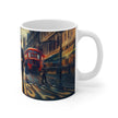 Retro Woman, A London Policeman, London Mug, Gift for Enthusiasts, Coffee Cup, Retro, Unique, Mug, Charm, Retro, London