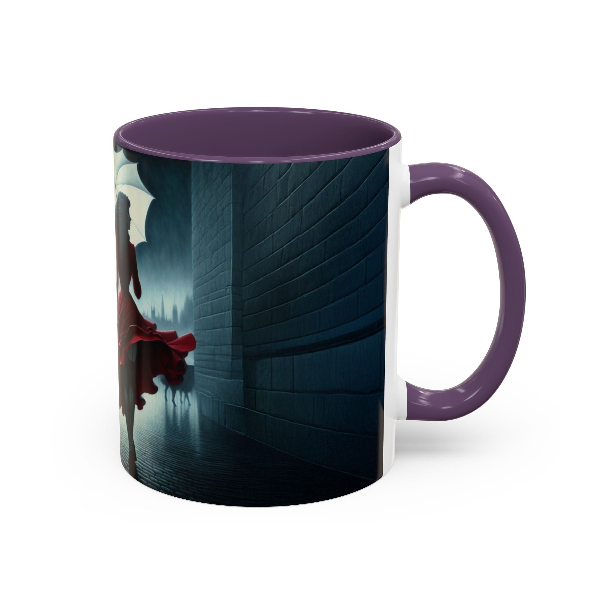 Elegant Cityscape Coffee Mug - 11oz creating a focal point on your kitchen table.