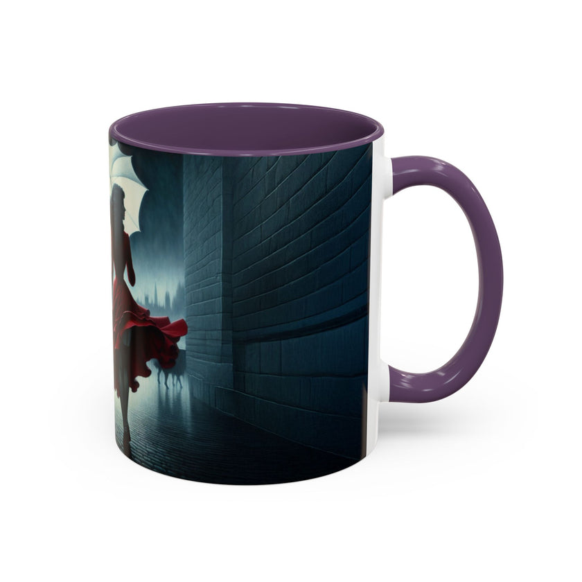 Elegant Cityscape Coffee Mug - 11oz creating a focal point on your kitchen table.