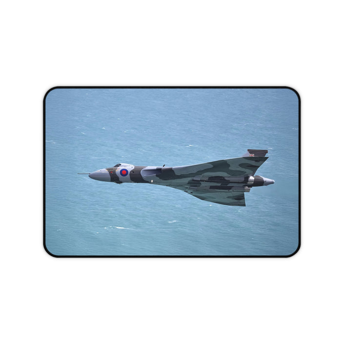 Vulcan Desk Mat | Pilot Gift, Office Decor, Gaming Mat, Home Office Accessories, Aviation Theme, Avro Vulcan, Vulcan, Jet, Bomber, V-Bomber, Vintage, British, RAF