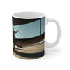 Attractive Woman, Aviation Enthusiast Gift, Pilot Coffee Cup, Retro Flight Decor, Unique Pilot Mug