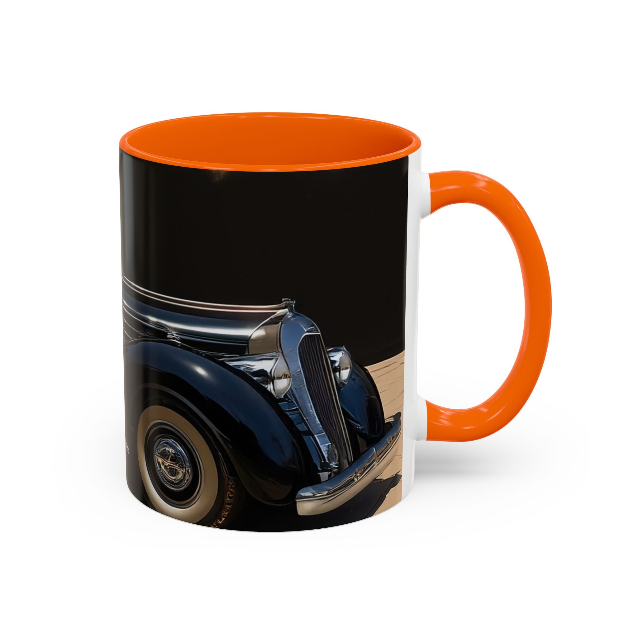 Vintage Glamour Coffee Mug, Vibrant Accent Coffee Mug