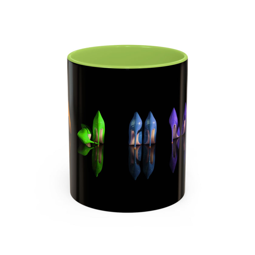 Elegant Silhouette Coffee Mug Collection with both 11oz and 15oz sizes available.