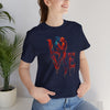 Love-Inspired For Her Jersey Tee, Romantic Gift
