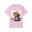 Kitten T-Shirt, Retro Fashion Tee, Stylish Casual Wear, Gift for Her, Trendy T-Shirt for Events