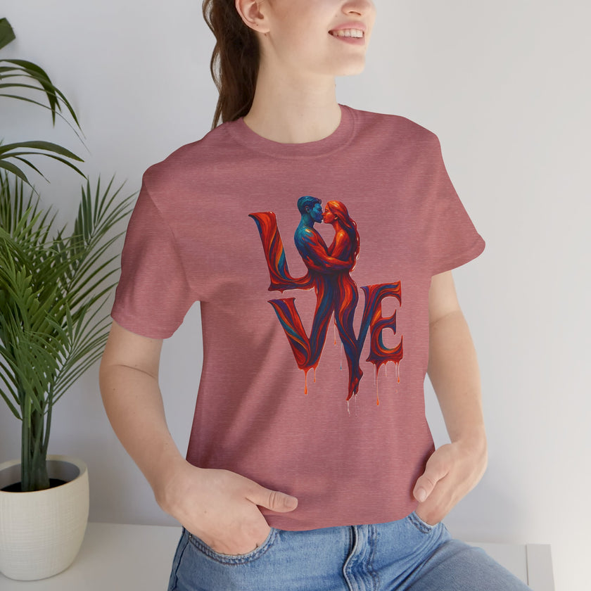 Love-Inspired For Her Jersey Tee, Romantic Gift
