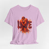 Love Embrace Unisex T-Shirt, Romantic Tee, Gift for Couples, Valentine's Day Apparel, Cute Love Shirt, Sweetheart Gift