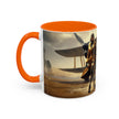 Vintage Aviator Accent Coffee Mug - 11oz, Vibrant Accent Coffee Mug