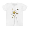 Celestial Compass Youth Tee - Astrology Inspired Short Sleeve Shirt
