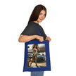 Chic Travel Cotton Tote Bag - Fashionable Design for Jetsetters