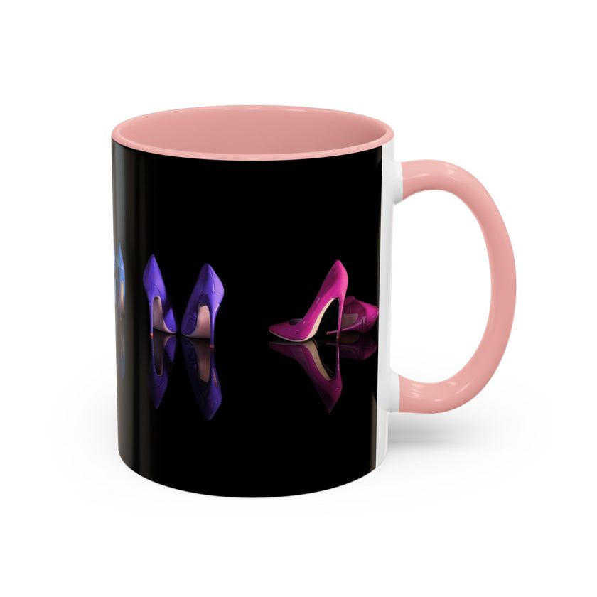 Elegant Silhouette Coffee Mug Collection in a lively kitchen setting.