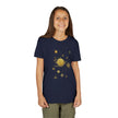 Celestial Compass Youth Tee - Astrology Inspired Short Sleeve Shirt