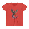 Mystical Phoenix Youth Tee, Magical T-Shirt for Kids, Fantasy Shirt, Perfect Birthday Gift, Summer Outfit, Kids Apparel