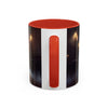 Elegant Red Dress Coffee Mug featuring high-quality ceramic finish, adding charm to any drink.
