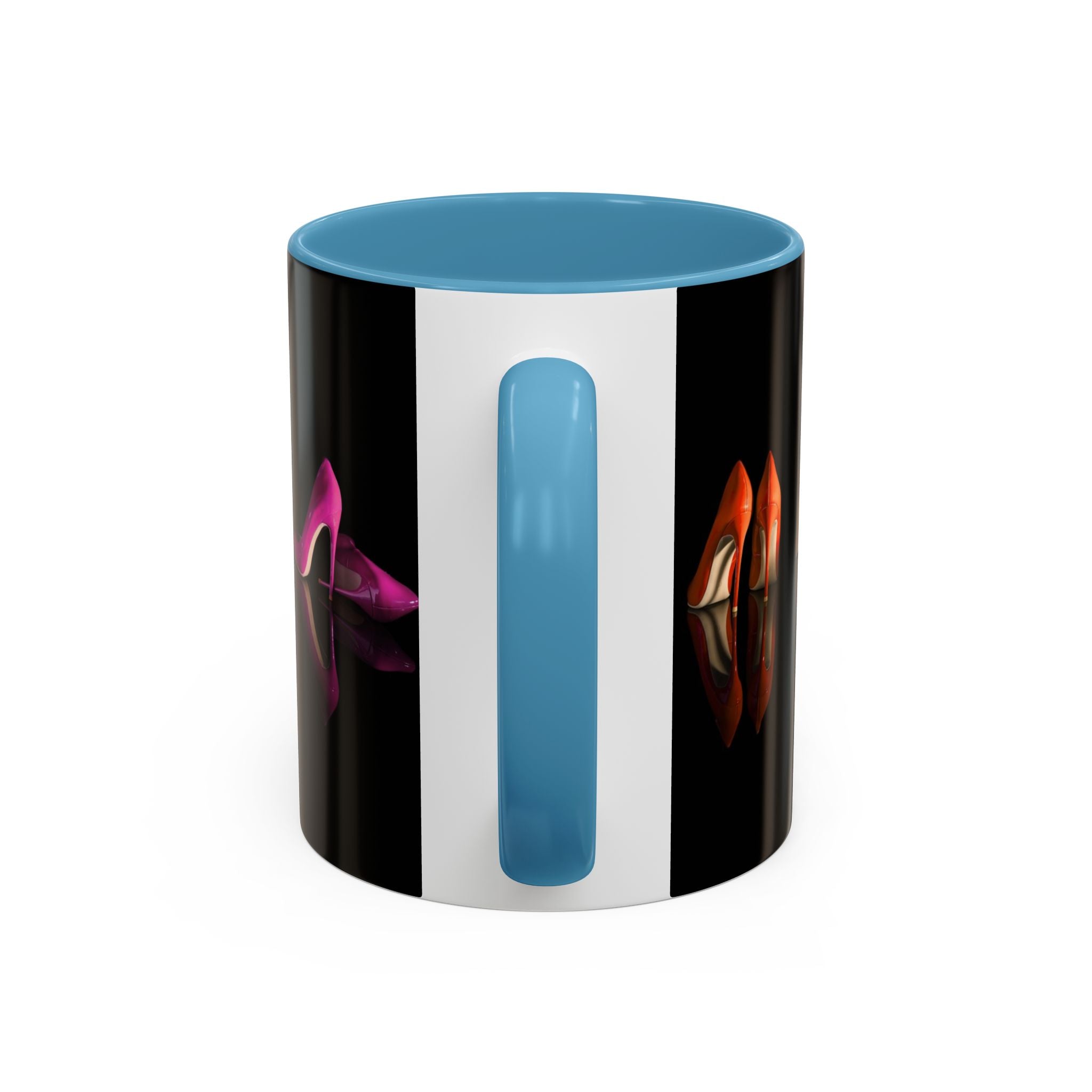 Casual setting featuring the Elegant Silhouette Coffee Mug Collection ready for a warm beverage.