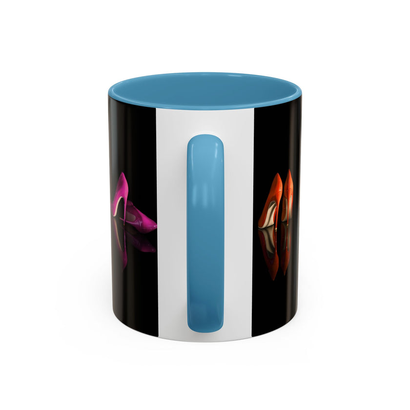 Casual setting featuring the Elegant Silhouette Coffee Mug Collection ready for a warm beverage.