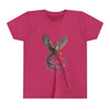 Mystical Phoenix Youth Tee, Magical T-Shirt for Kids, Fantasy Shirt, Perfect Birthday Gift, Summer Outfit, Kids Apparel
