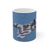 Vulcan Airplane Mug, Aviation Enthusiast Gift, Pilot Coffee Cup, Retro Flight Decor, Unique Pilot Mug