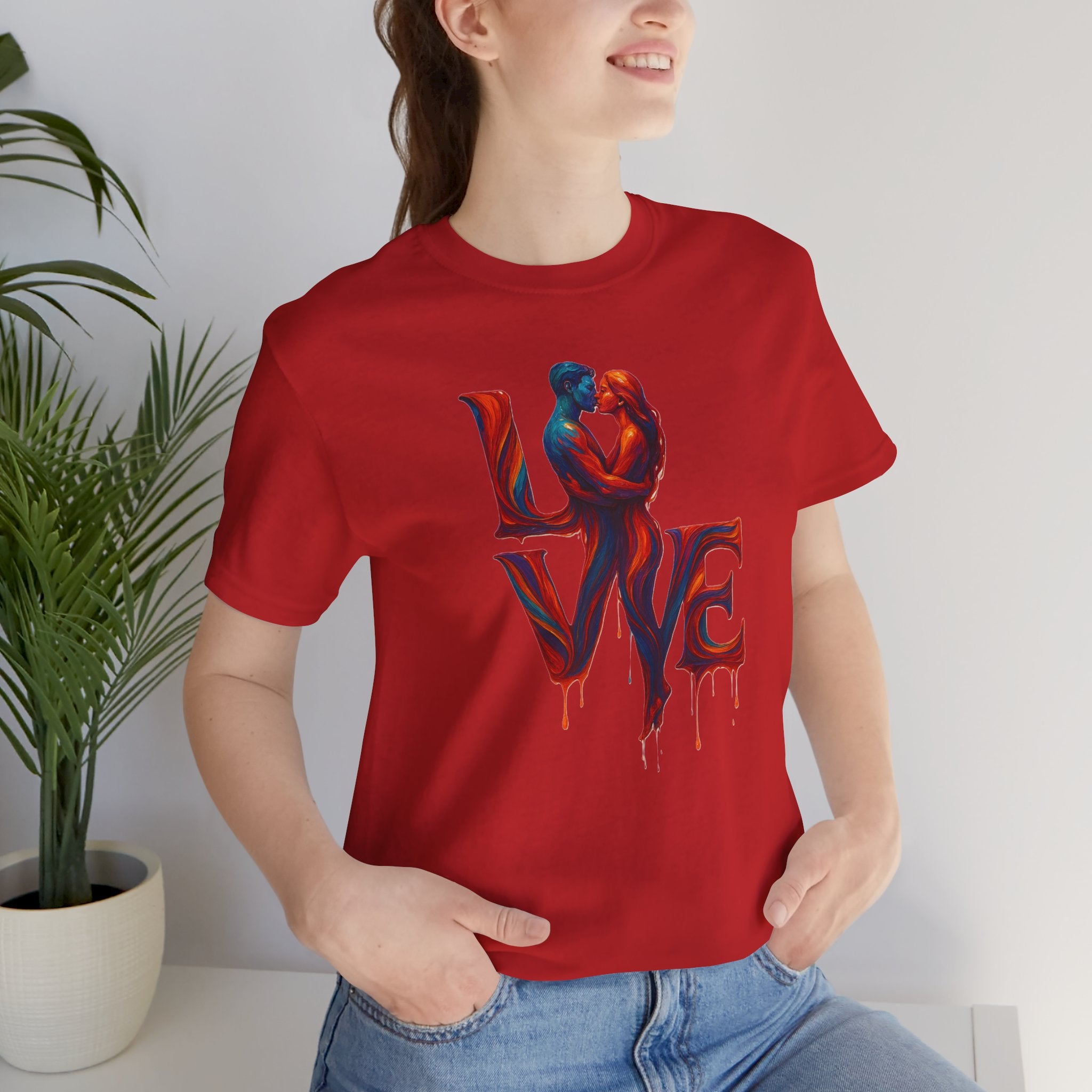 Love-Inspired For Her Jersey Tee, Romantic Gift