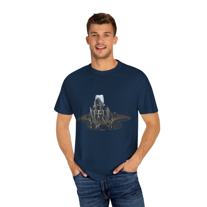 F-35B Lightning  T Shirt Aviation Fighter RAF Jet T-Shirt, Retro Fashion Tee, Stylish Casual Wear, Gift for Him, Trendy T-Shirt for Events