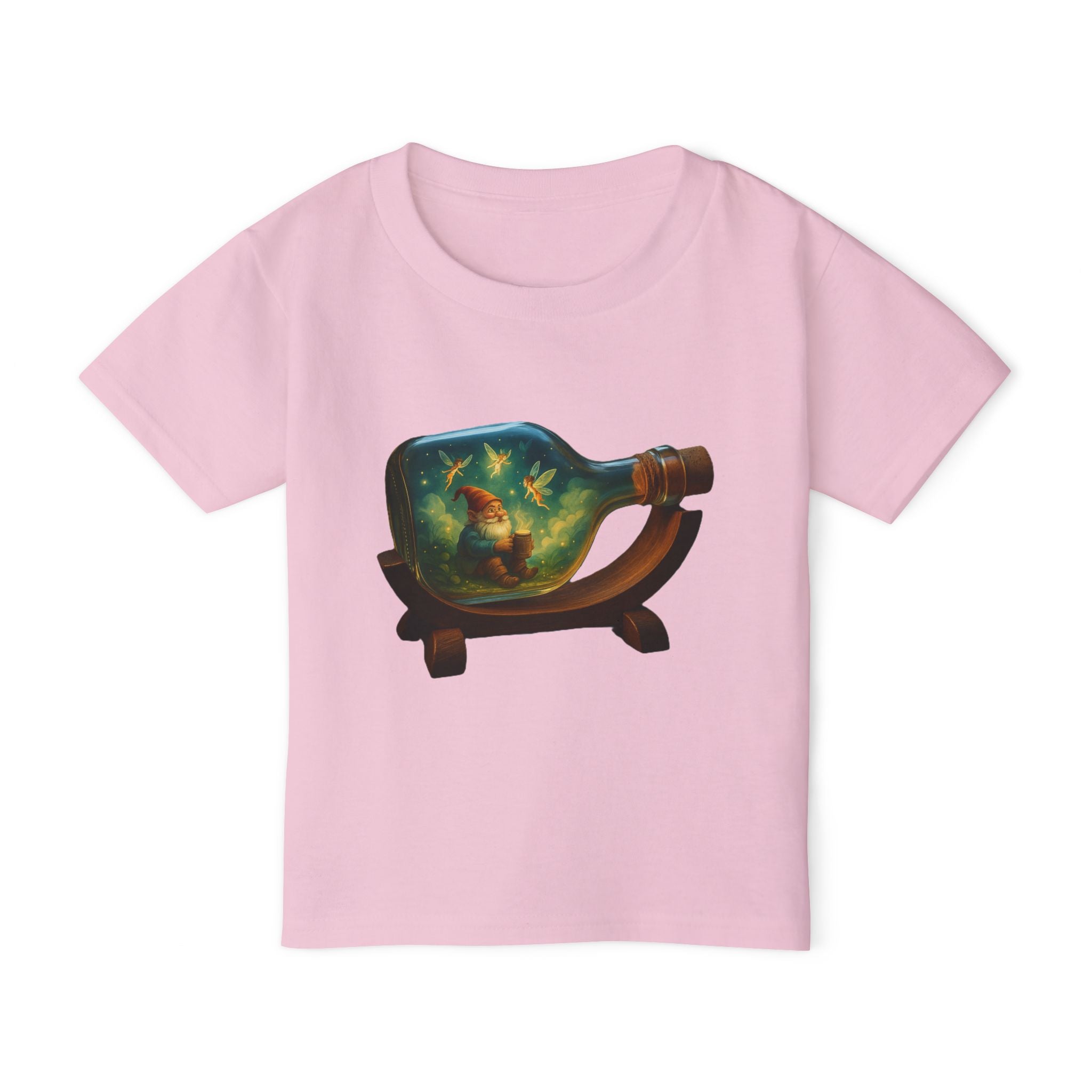 Whimsical Toddler T-Shirt with Bottle Design, Cute Kids Tee, Gift for Toddlers, Birthday Outfit, Playful Apparel