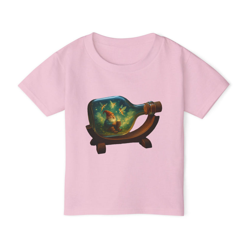 Whimsical Toddler T-Shirt with Bottle Design, Cute Kids Tee, Gift for Toddlers, Birthday Outfit, Playful Apparel