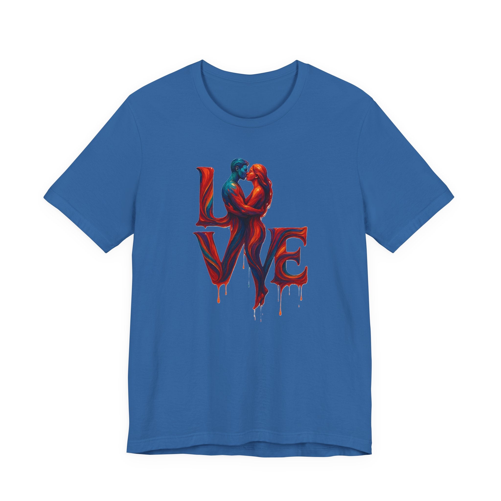 Love-Inspired For Him Jersey Tee, Romantic Gift, Couple's Apparel, Valentine's Day, Heartfelt Keepsake, Everyday Wear, Unique Art Tee