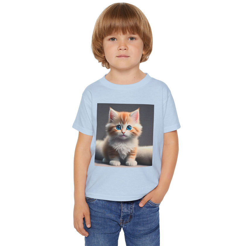 Cute Kitten Toddler T-Shirt | Cute Cat Tee for Kids | Perfect Birthday Gift, Animal Lovers, Pet Lovers, Everyday Wear